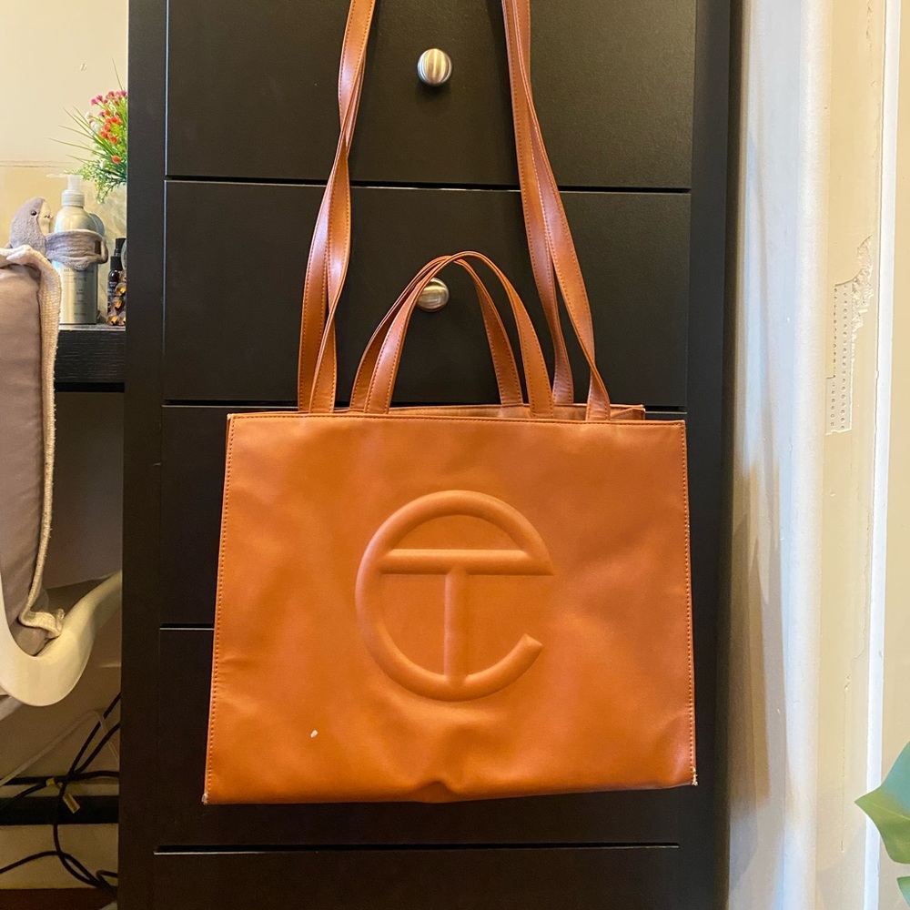 Tan Medium Telfar Bag